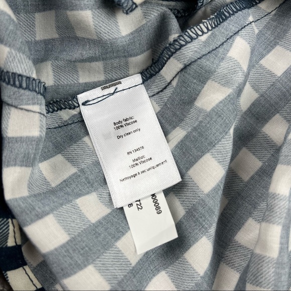 NWT vineyard vines gingham waist tie dress - Picture 12 of 15